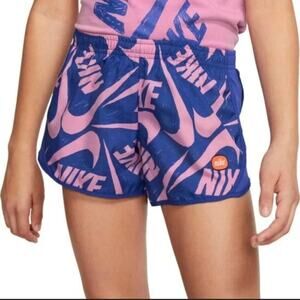 Nike Drifit Printed Tempo Short Size Medium Purple Pink Tennis Running